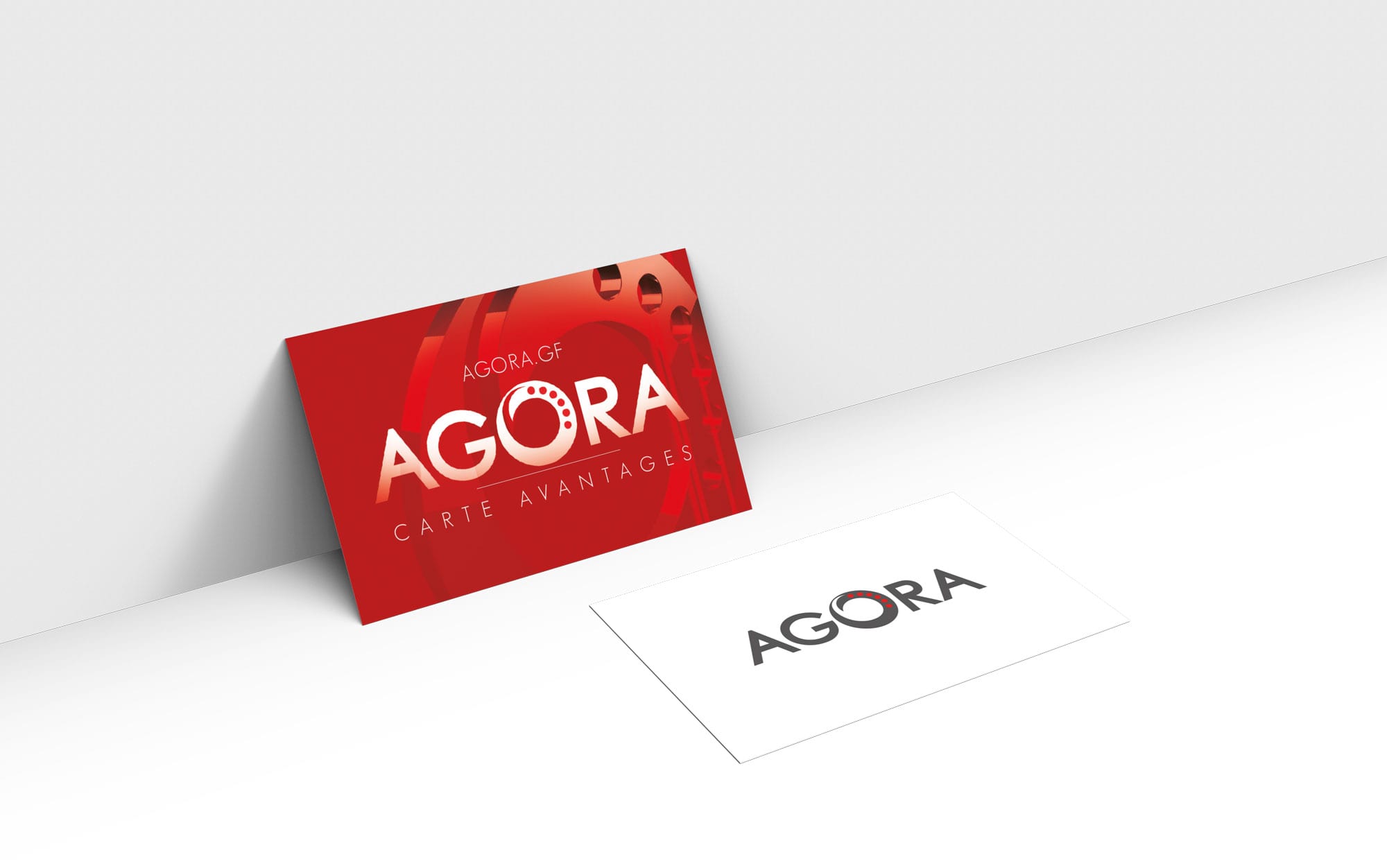 Conception logo cinémas Agora (Guyane)