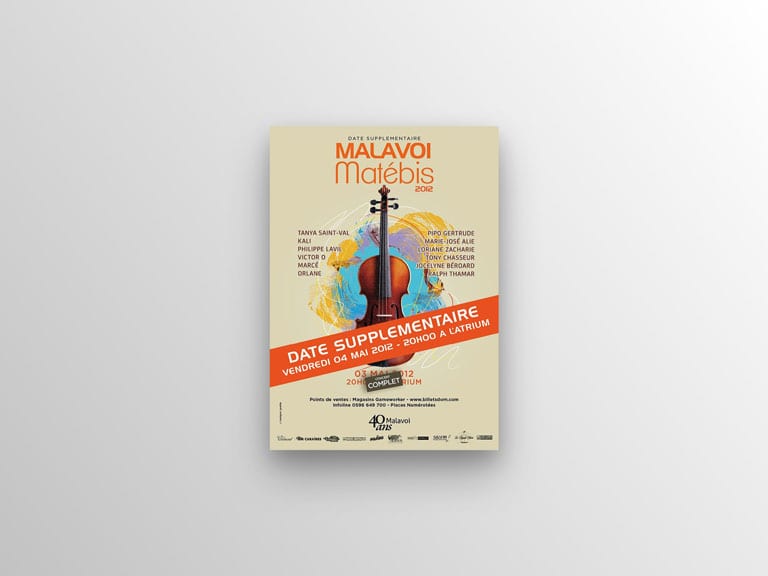 Design graphique : affiche Malavoi Symphonique