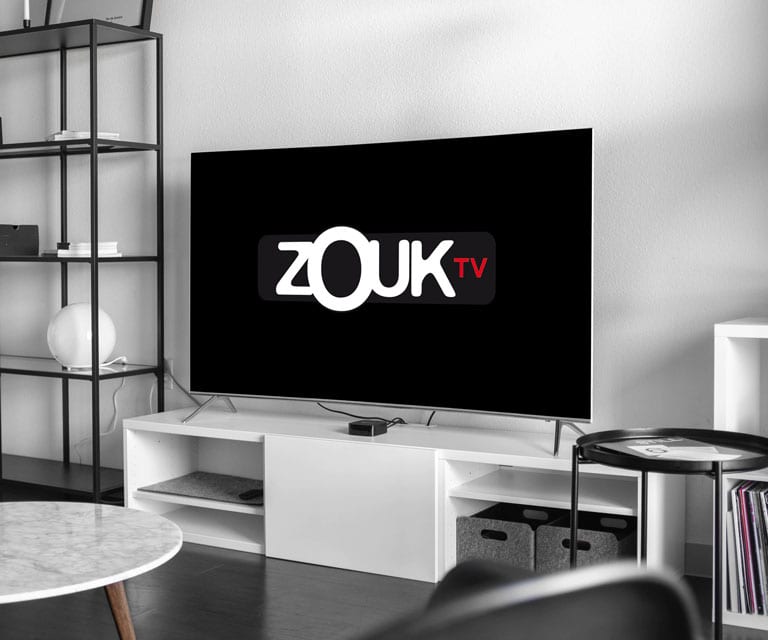 Conception logo de Zouk TV